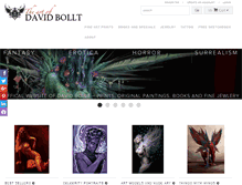 Tablet Screenshot of davidbollt.com
